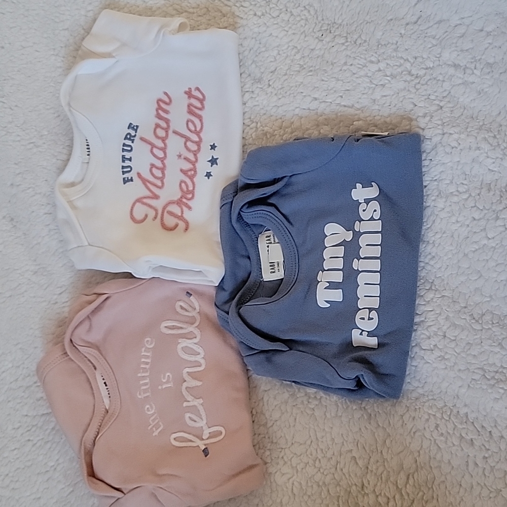 Rabbit and Bear long sleeve onesie 0-3months
